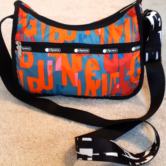 LeSportsac alphabet print crossbody - Picture 3 of 13